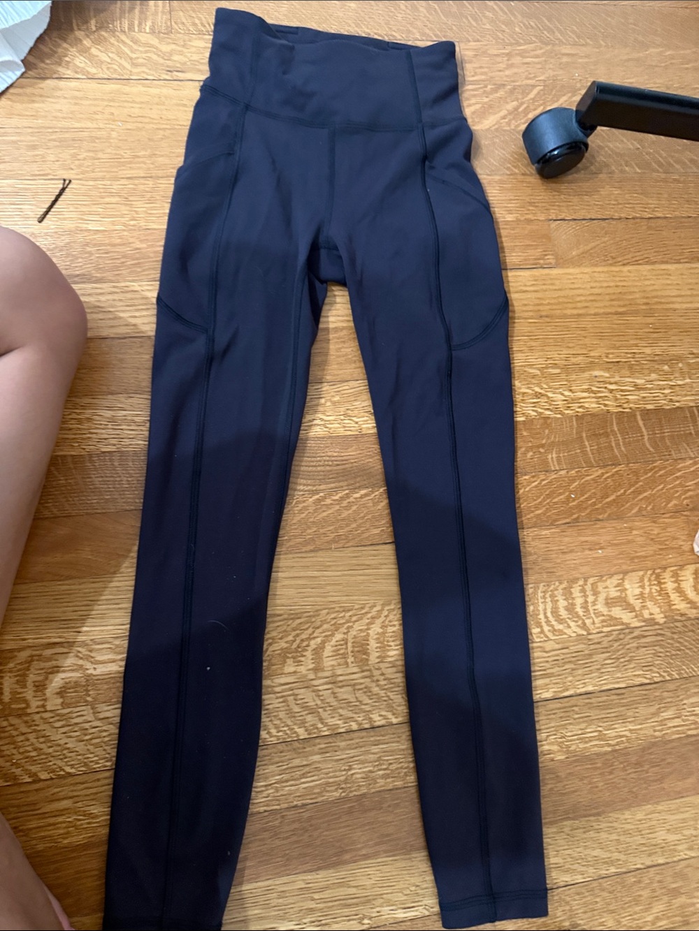 Lululemon High-Waist Black Performance Leggings - Women Pants & Jumpsuits